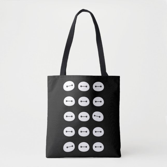 Tote Bag Motif de face Baymax (Devant)
