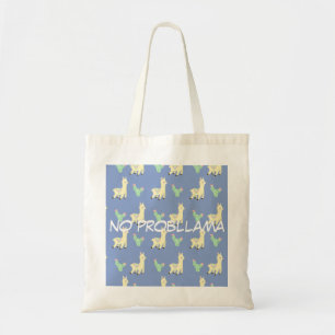 Tote Bag Motif de lama