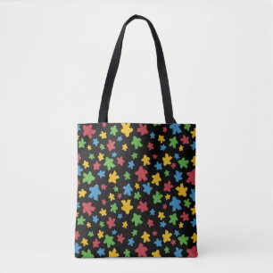 Tote Bag Motif de membre de couleur noire