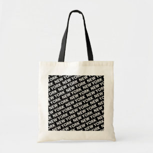 Tote Bag Motif de New York White