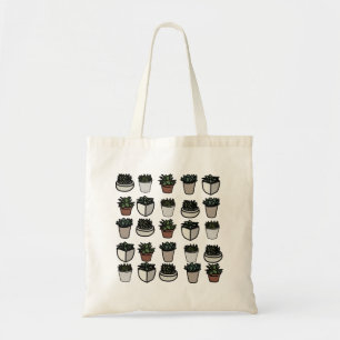 Tote Bag Motif de petite succulente mignonne