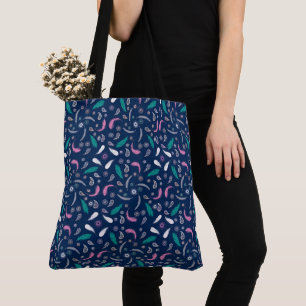Tote Bag motif de plumes de style de boho
