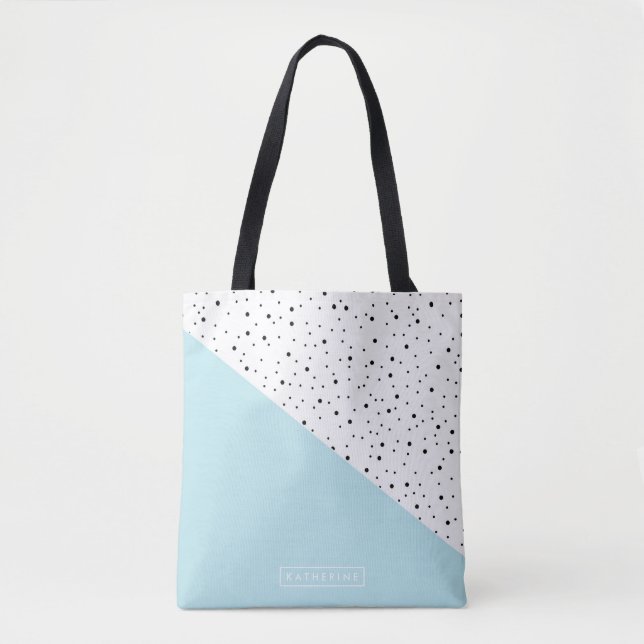 Tote Bag Motif de points mignons (Devant)