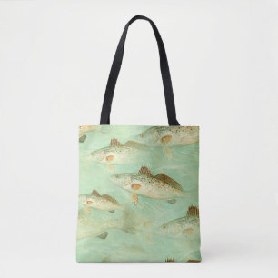Tote Bag Motif de poisson basse