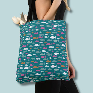 Tote Bag Motif de poissons pour enfants