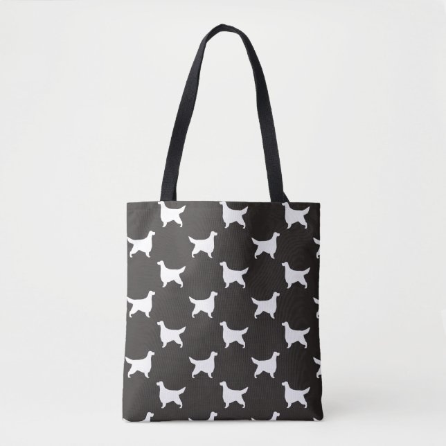 Tote Bag Motif de silhouettes de poseur de Gordon (Devant)