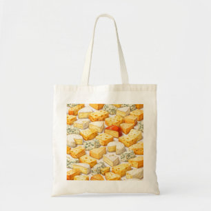 Tote Bag Motif de variété de fromage