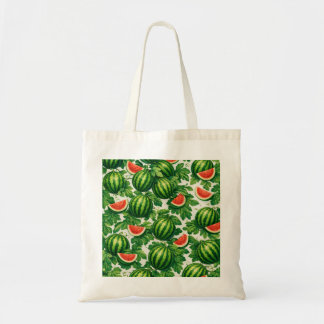 Tote Bag Motif de vigne de pastèque tranchée