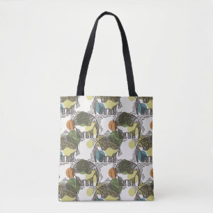 Tote Bag Motif d'éléphant