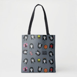 Tote Bag Motif d'Emoji d'enchanteresse du peloton de