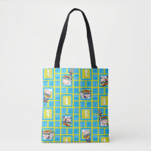 Tote Bag Motif des expériences de laboratoire de Dexter
