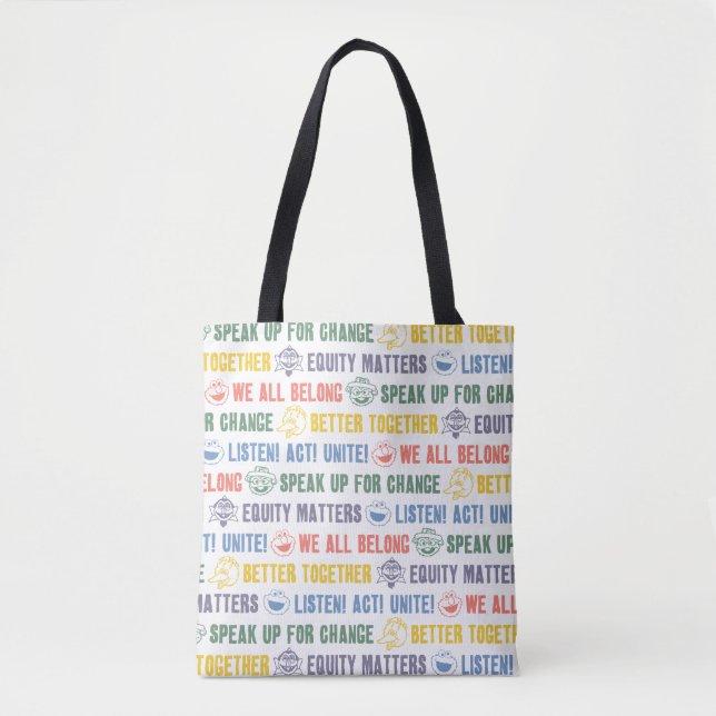 Tote Bag Motif des expressions inspirantes (Devant)