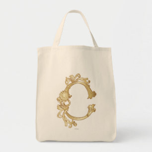 Tote Bag Motif doré de Cendrillon