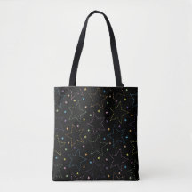 Motif du ciel de nuit étoilé