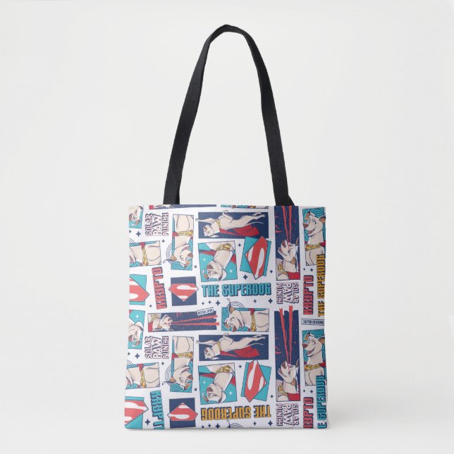 Tote Bag Motif du panneau de dessin Krypto (Devant)