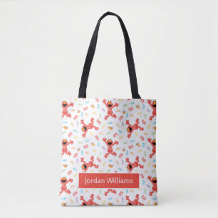 Tote Bag Motif Elmo Crayon