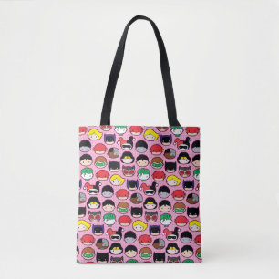 Tote Bag Motif en chef de la Ligue de justice de Chibi