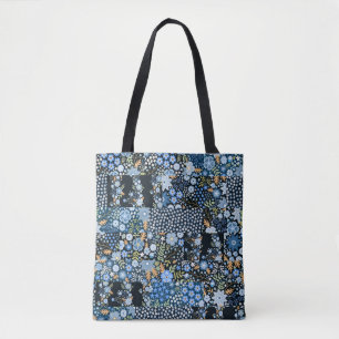 Tote Bag Motif en patchwork sans faille de différents tissu