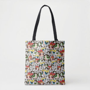 Tote Bag Motif face aux filles puissantes