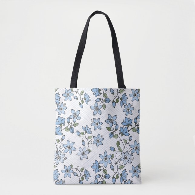 Tote Bag Motif floral 2 3 (Devant)
