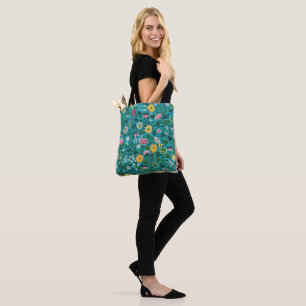 Tote Bag Motif floral ornemental