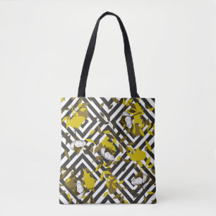 Tote Bag Motif floral tendance. Motif sans soudure isolé.