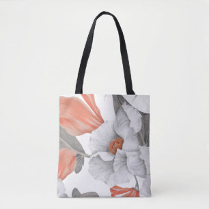 Tote Bag Motif floral vintage sans couture