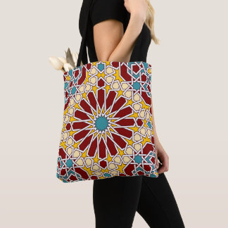 Tote Bag motif géométrique islamique