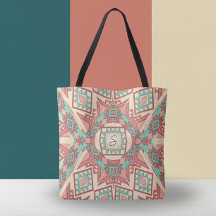 Tote Bag Motif géométrique moderne du sud-ouest Fourre-tout