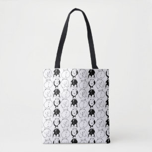 Tote Bag Motif Hamster Butts