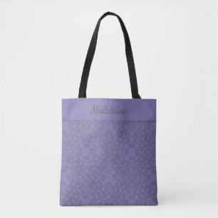 Tote Bag Motif lavande personnalisé