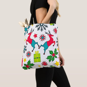 Tote Bag Motif merveilleux de rêve de Noël hivernal confort