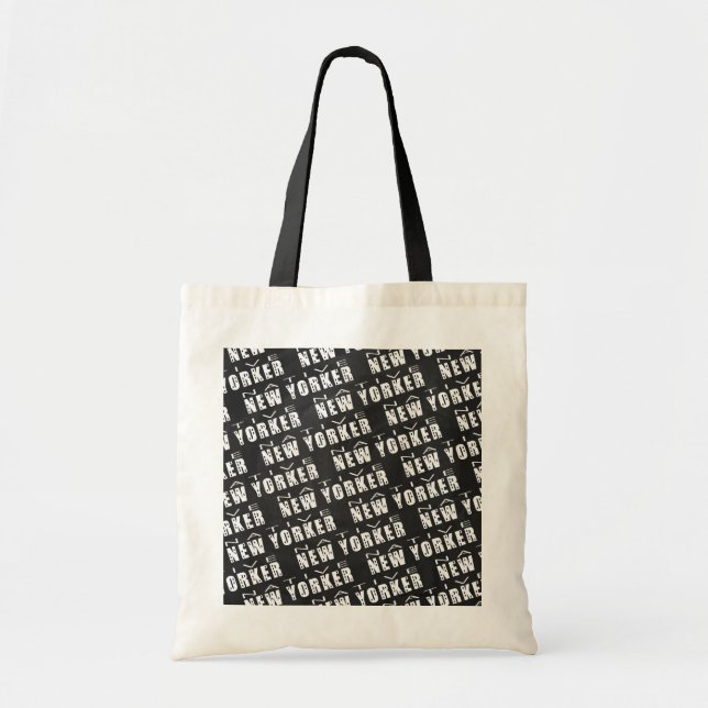 Tote Bag Motif natif du New Yorker (Devant)