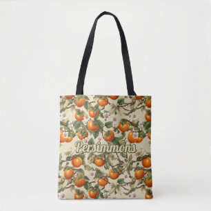 Tote Bag Motif Persimmons