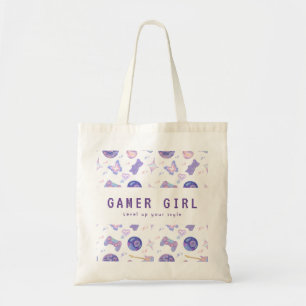 Tote Bag Motif personnalisé de fille joueuse disco kitsch v