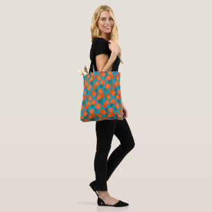 Tote Bag Motif plat sans couture avec poches sur branches