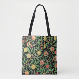 TOTE BAG MOTIF POMEGRANITE ARBRE DE FRUITS