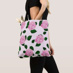 Tote Bag Motif rose