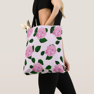 Tote Bag Motif rose