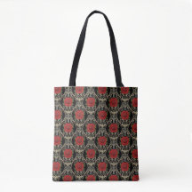 Motif Roses Gothiques