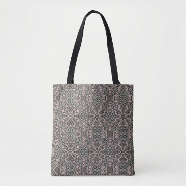 Tote Bag Motif sans couture décorative de style ancien (Devant)