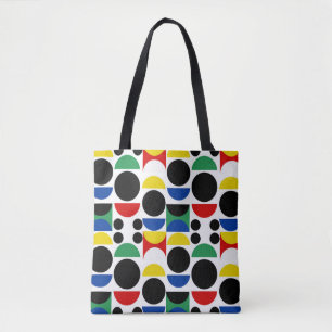 Tote Bag Motif scandinave du Bauhaus du milieu du siècle