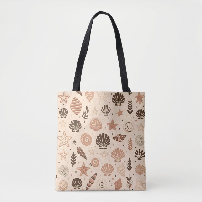 Tote Bag Motif Seashell (Devant)