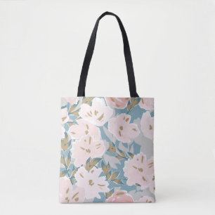 Tote Bag Motif simple et transparent de gouache tracée à la