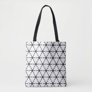 Tote Bag Motif Snowflake