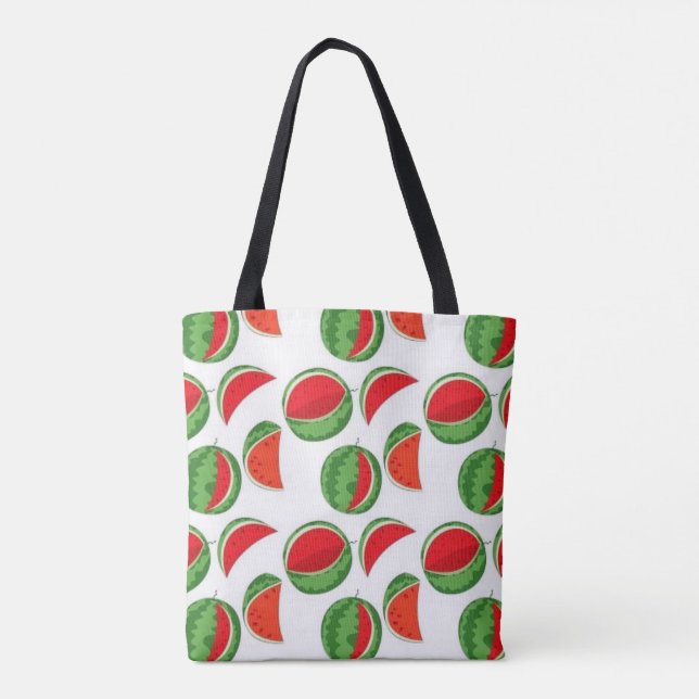 Tote Bag Motif tendance Whimsical Watermelon (Dos)