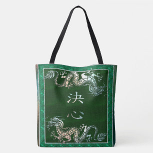 Tote Bag Motif tribal dragon chinois