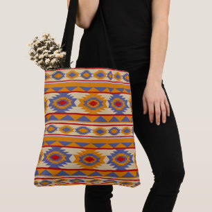 Tote Bag Motif tribal ethnique du sud-ouest