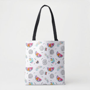 Tote Bag Motif tropical d'été de style de Memphis