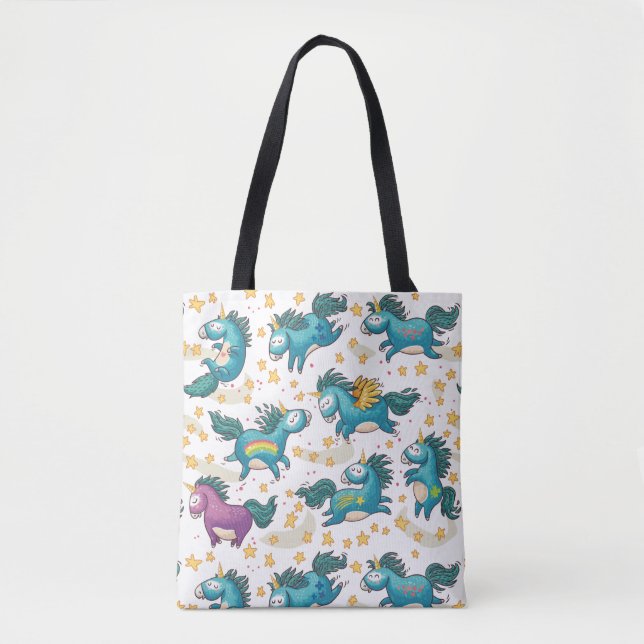 Tote Bag Motif Unicorn (Devant)
